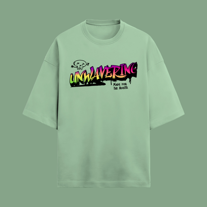 UNWAVERING Unisex Terry Oversized T-shirts